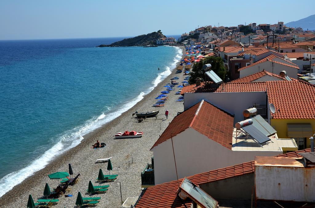 Hotel La Plage Kokkari Exteriér fotografie